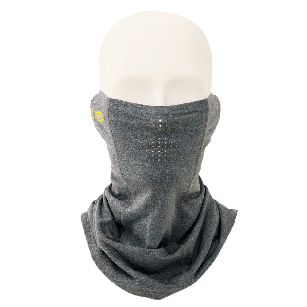 AFTCO Solido Lazercut SPF40+ Sun Mask Silver - Image 3