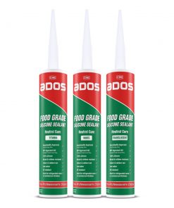Ados Food Grade Silicone Sealant Cartridge Titania 300g