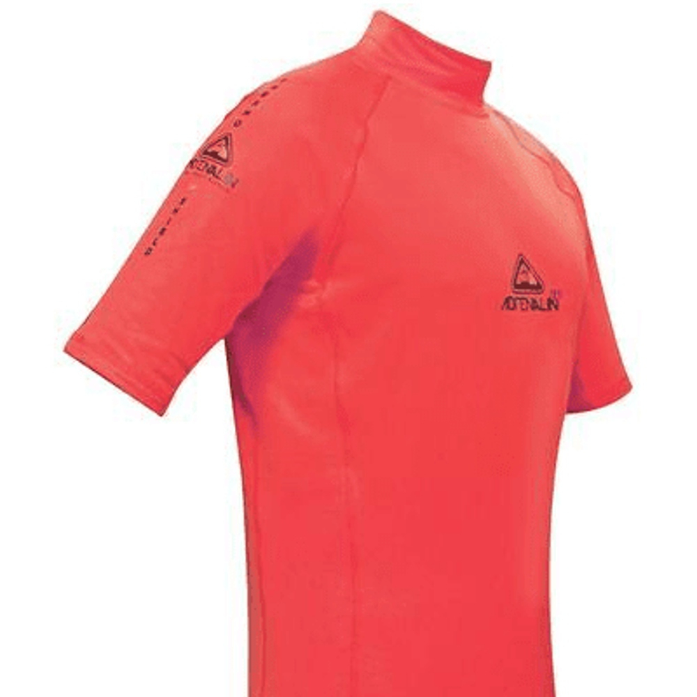 Adrenalin 2P Thermal Mens Short Sleeve Rash Vest Red L
