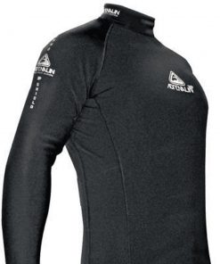 Adrenalin 2P Thermal Mens Long Sleeve Rash Vest Black