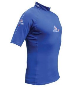 Adrenalin 2P Thermal Mens Short Sleeve Rash Vest Blue
