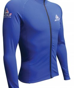 Adrenalin 2P Thermal Zip-Front Mens Long Sleeve Rash Vest Blue XL