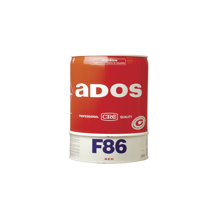 ADOS F86 Multi-Purpose Spray Grade Contact Adhesive Red 20L